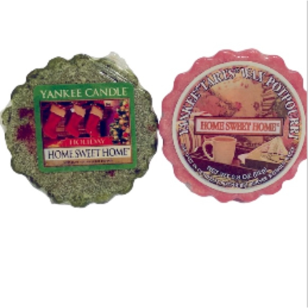 2 Yankee Candle Tarts HOME SWEET HOME NEW 0.8 oz each